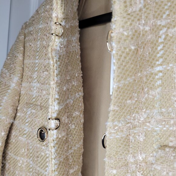 ANN TAYLOR NWT TWEED BLAZER SZ 10 - Picture 8 of 9
